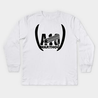 A10 Warthog Kids Long Sleeve T-Shirt